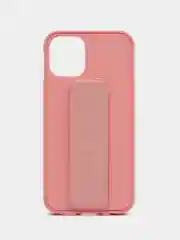 Розовый чехол с подставкой держателем для Apple iPhone 12 mini