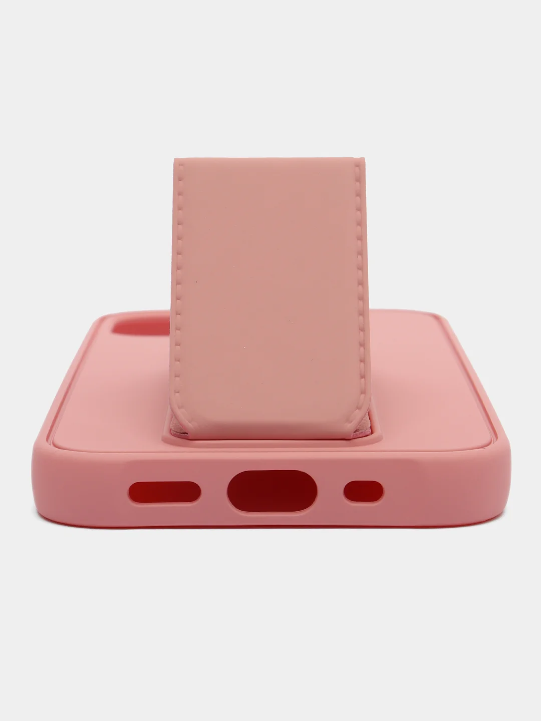 Розовый чехол с подставкой держателем для Apple iPhone 12 mini