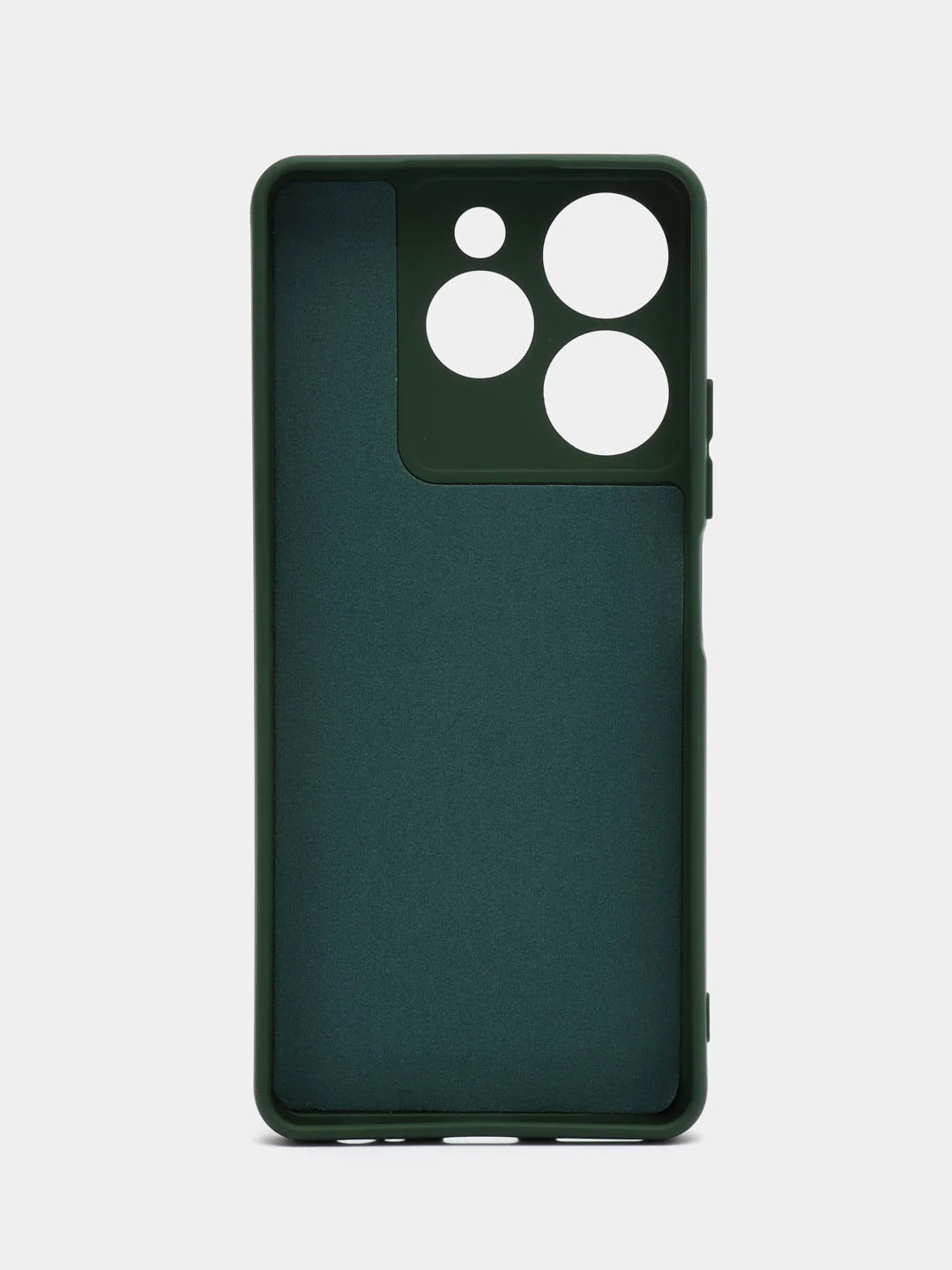 Зеленый чехол силиконовый для Tecno Spark 10 Pro, Спарк 10 Про, Silicone Cover