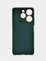 Зеленый чехол силиконовый для Tecno Spark 10 Pro, Спарк 10 Про, Silicone Cover