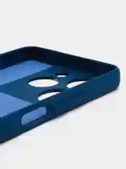 Темно-синий чехол силиконовый для Tecno Spark 10 Pro, Спарк 10 Про, Silicone Cover