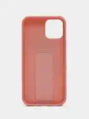 Розовый чехол с подставкой держателем для iPhone 12 Pro