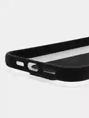 Черный чехол с подставкой держателем для Apple iPhone 12 Pro max