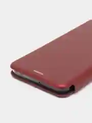 Пурпурный чехол-книжка для Huawei Honor X7a / Хуавей Хонор Х7а