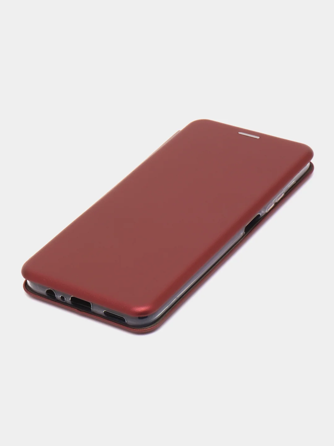Пурпурный чехол-книжка для Huawei Honor X7a / Хуавей Хонор Х7а