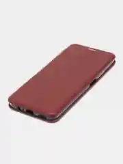 Пурпурный чехол-книжка для Huawei Honor X7a / Хуавей Хонор Х7а