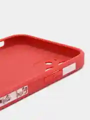 Красный чехол с принтом на Apple Iphone 11