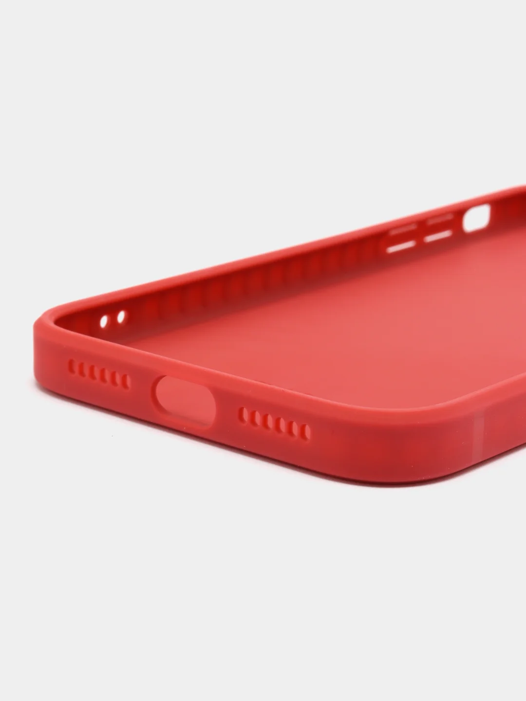 Красный чехол с принтом на Apple Iphone 11