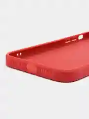 Красный чехол с принтом на Apple Iphone 11