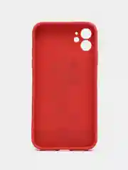 Красный чехол с принтом на Apple Iphone 11