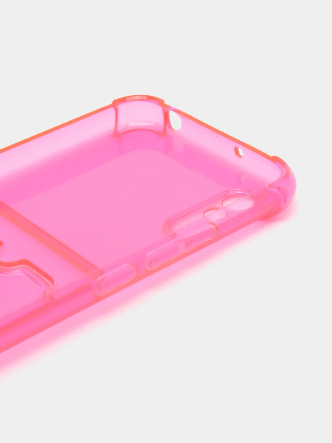 Прозрачный чехол для Xiaomi Redmi 9A, Сяоми Редми 9А прозрачный, с карманом для карты