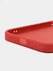 Красный чехол с принтом на iPhone XR
