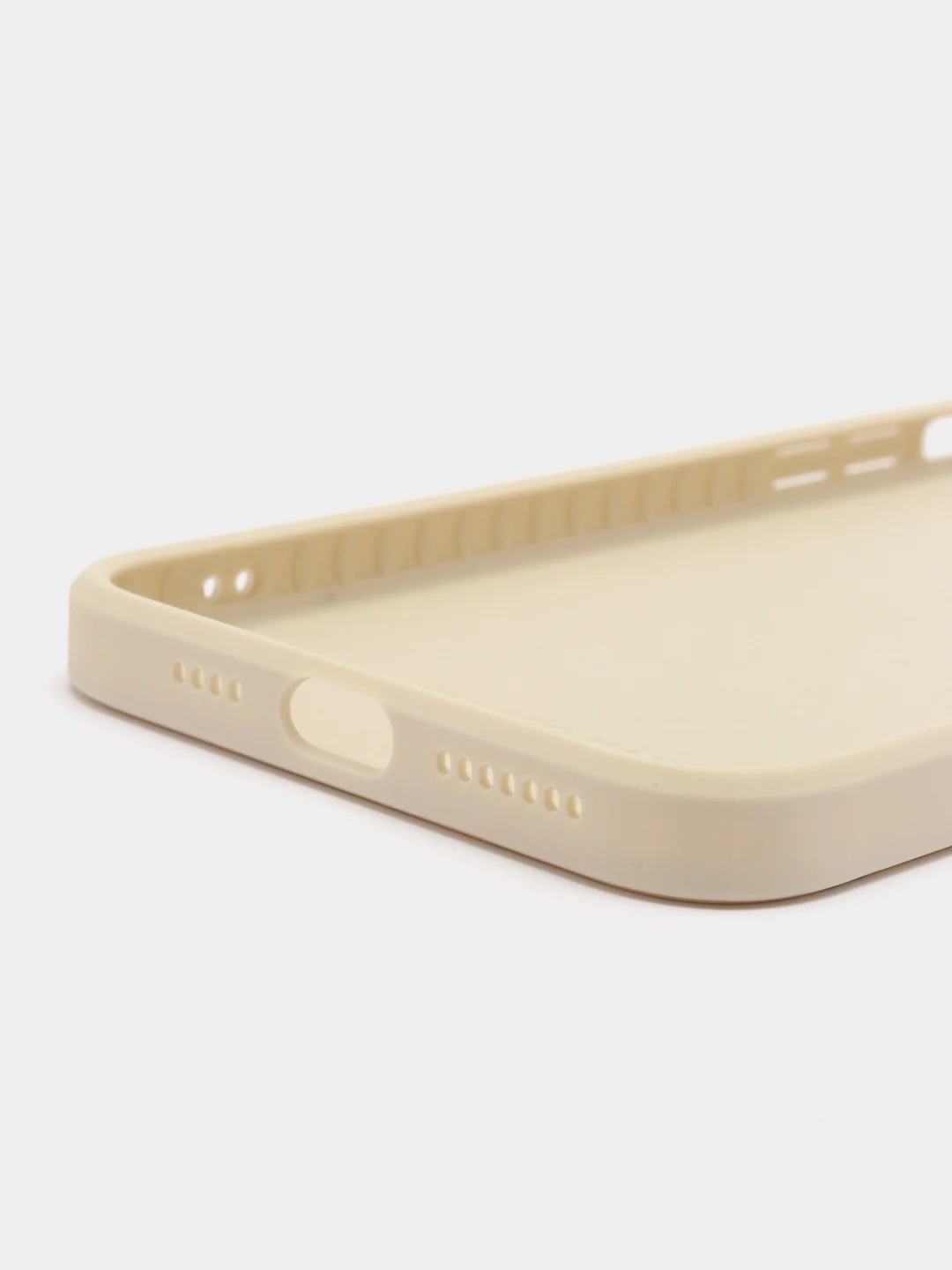 Бежевый чехол с принтом на iPhone 11 pro max