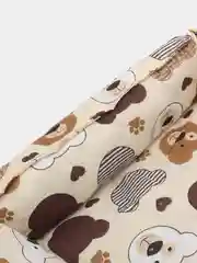 Бежевый лежак для кошек и маленьких собак