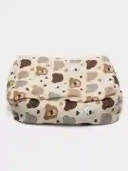 Бежевый лежак для кошек и маленьких собак