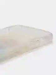 Желтый силиконовый чехол с жидкими блестками для iPhone X/Xs