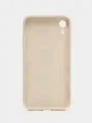 Коричневый чехол с принтом на iPhone XR