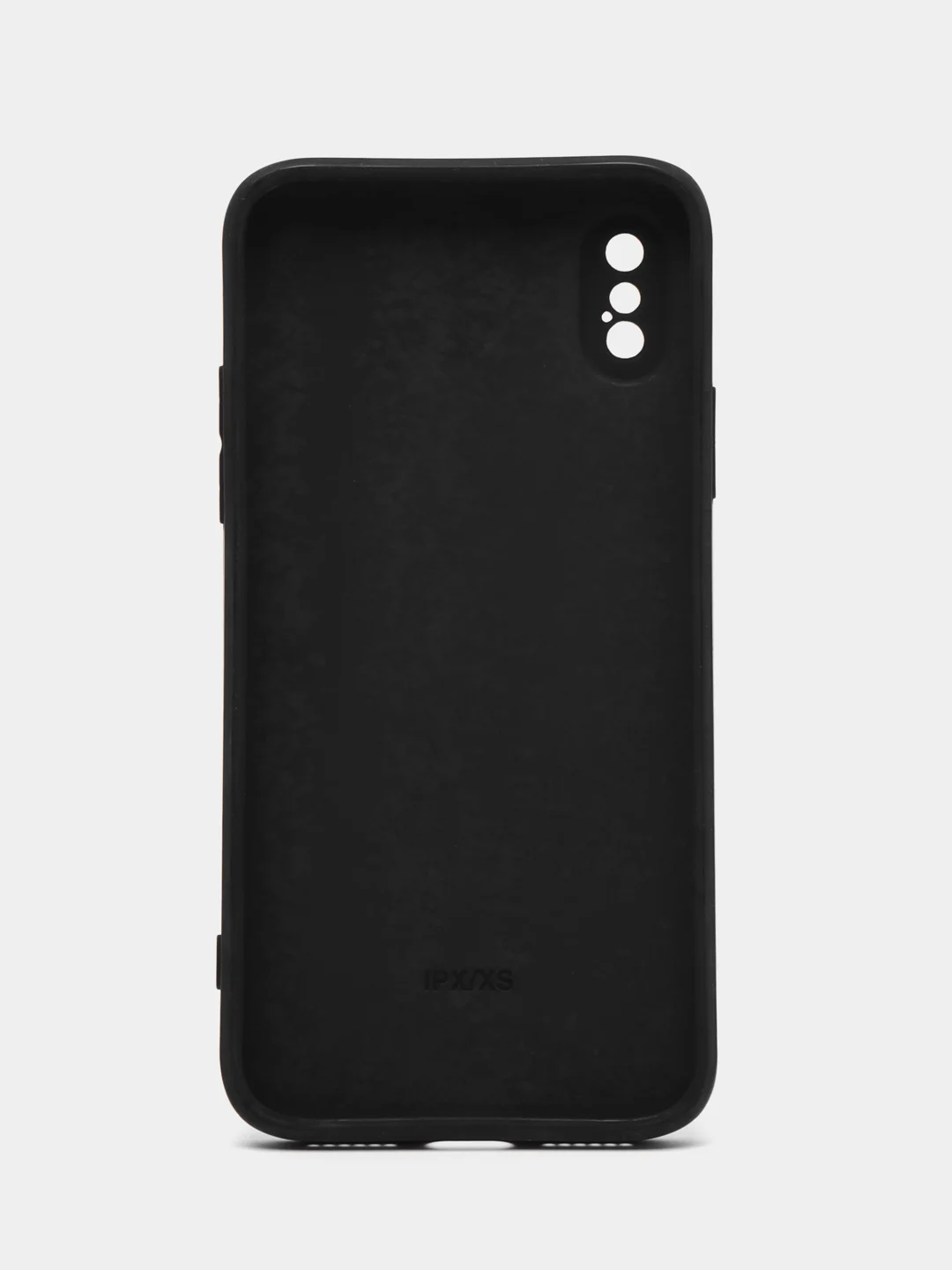Коричневый чехол с принтом на iPhone XS