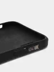 Коричневый чехол с принтом на iPhone XS