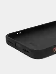 Коричневый чехол с принтом на iPhone XS