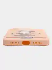 Розовый чехол с принтом на iPhone XS