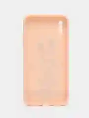 Розовый чехол с принтом на iPhone XS