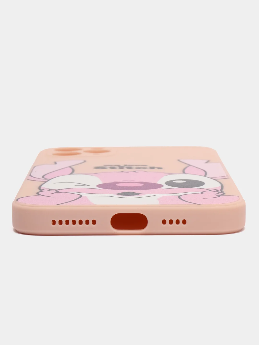 Розовый чехол с принтом на iPhone 11 pro max