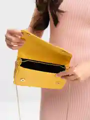 Желтый женская сумка на плечо