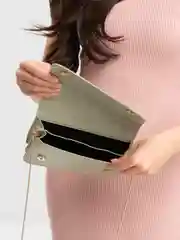 Зелёный хаки женская сумка на плечо