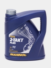Моторное масло MANNOL 2-Takt Plus 7204 ТС ТСС3, 4 л