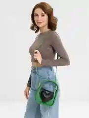 Зеленый сумка женская через плечо