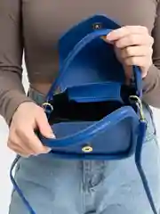 Синий сумка женская через плечо