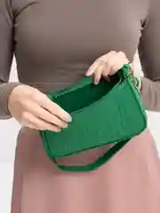 Зеленый сумка женская