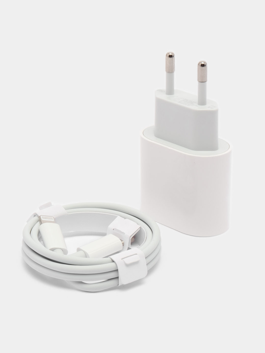 Зарядное устройство для iPhone, блок Type-C, PD, 20W и кабель  Type-C/Lightning купить по цене 329 ₽ в интернет-магазине Магнит Маркет