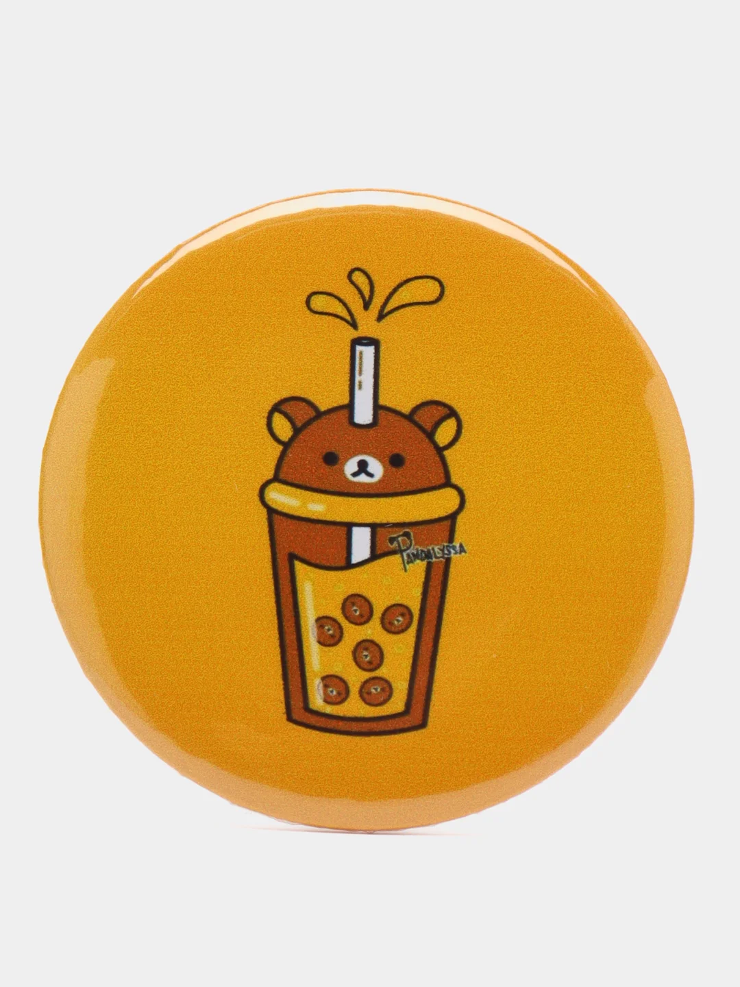 Багровый значки Rilakkuma (Рилаккума)