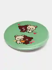 Бежевый меланж значки Rilakkuma (Рилаккума)