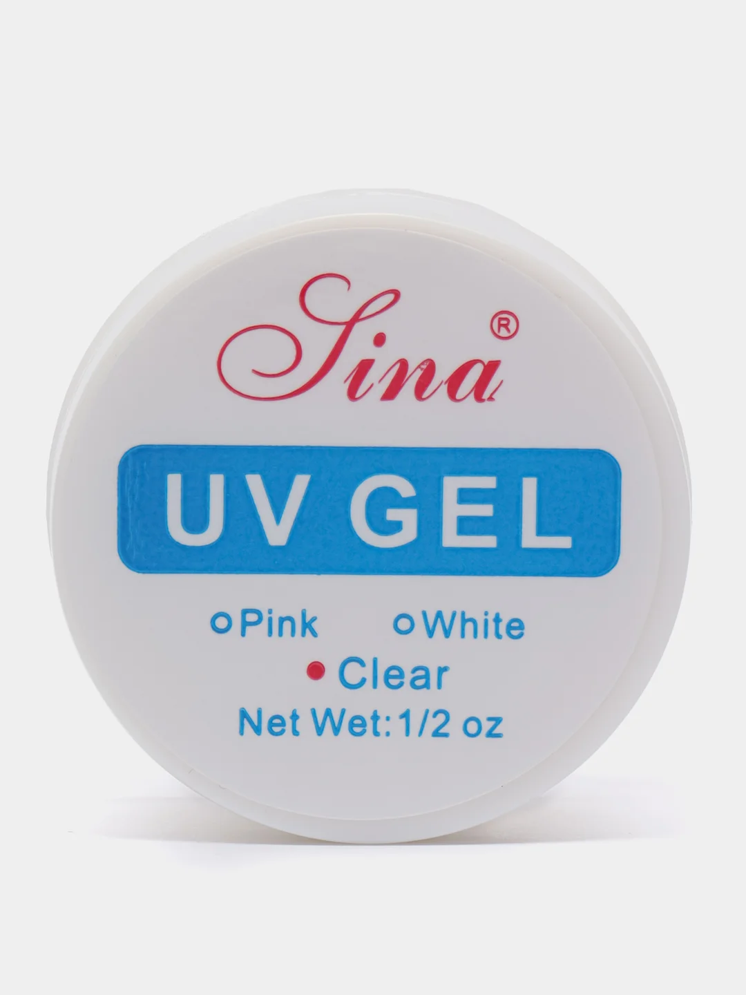 Прозрачный uv-гель для наращивания и укрепления ногтей Lina, УФ-гель для ногтей
