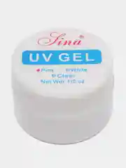 Прозрачный uv-гель для наращивания и укрепления ногтей Lina, УФ-гель для ногтей
