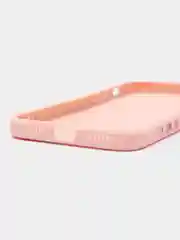 Фиолетовый чехол с принтом на iPhone XS