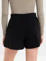 Угольный юбка шорты женские