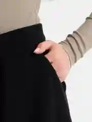 Угольный юбка шорты женские