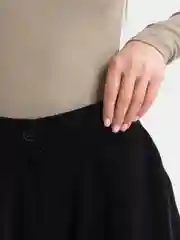 Угольный юбка шорты женские