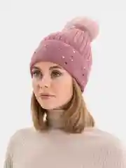 Марсала шапка женская  тёплая