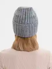Серый шапка женская зимняя КЕТ на флисе