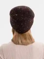 Коричневый шапка женская Канна
