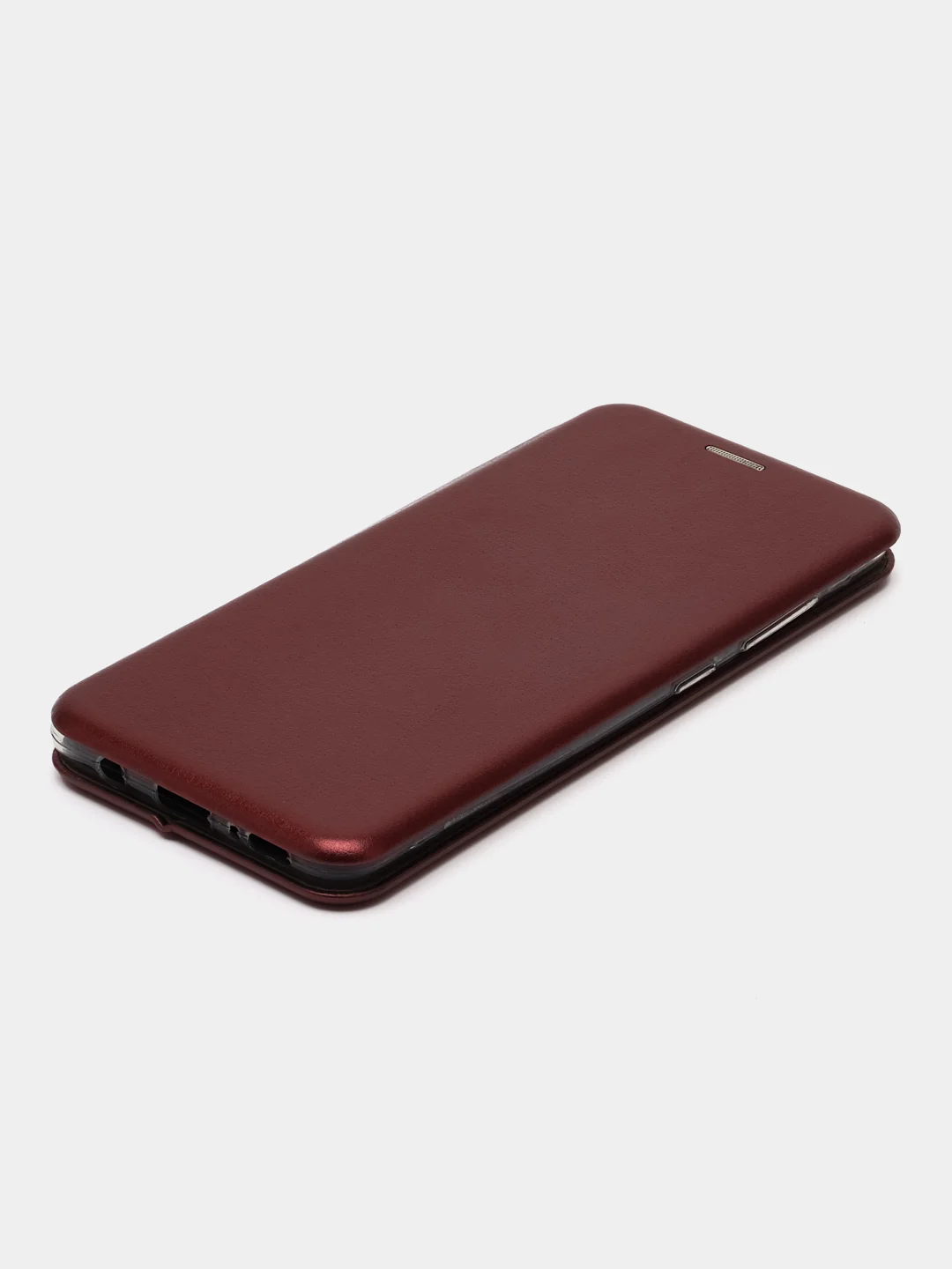 Бордовый чехол-книжка для Samsung Galaxy A 5 2016, A5 (2016), Самсунг А 5 2016, экокожа