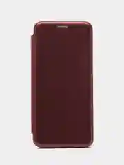 Бордовый чехол-книжка для Samsung Galaxy A 5 2016, A5 (2016), Самсунг А 5 2016, экокожа