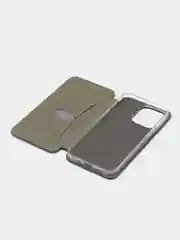 Синий чехол-книжка для iPhone 13 Pro, iPhone 13 Pro, 13 Про, 13 Про, экокожа