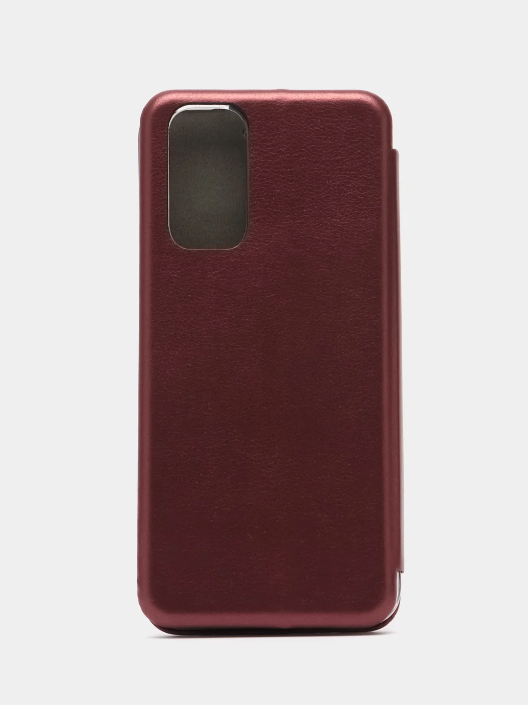 Бордовый чехол-книжка для Xiaomi Redmi Note 11 / Note11 / Сяоми редми ноте 11, экокожа