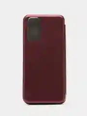 Бордовый чехол-книжка для Xiaomi Redmi Note 11 / Note11 / Сяоми редми ноте 11, экокожа